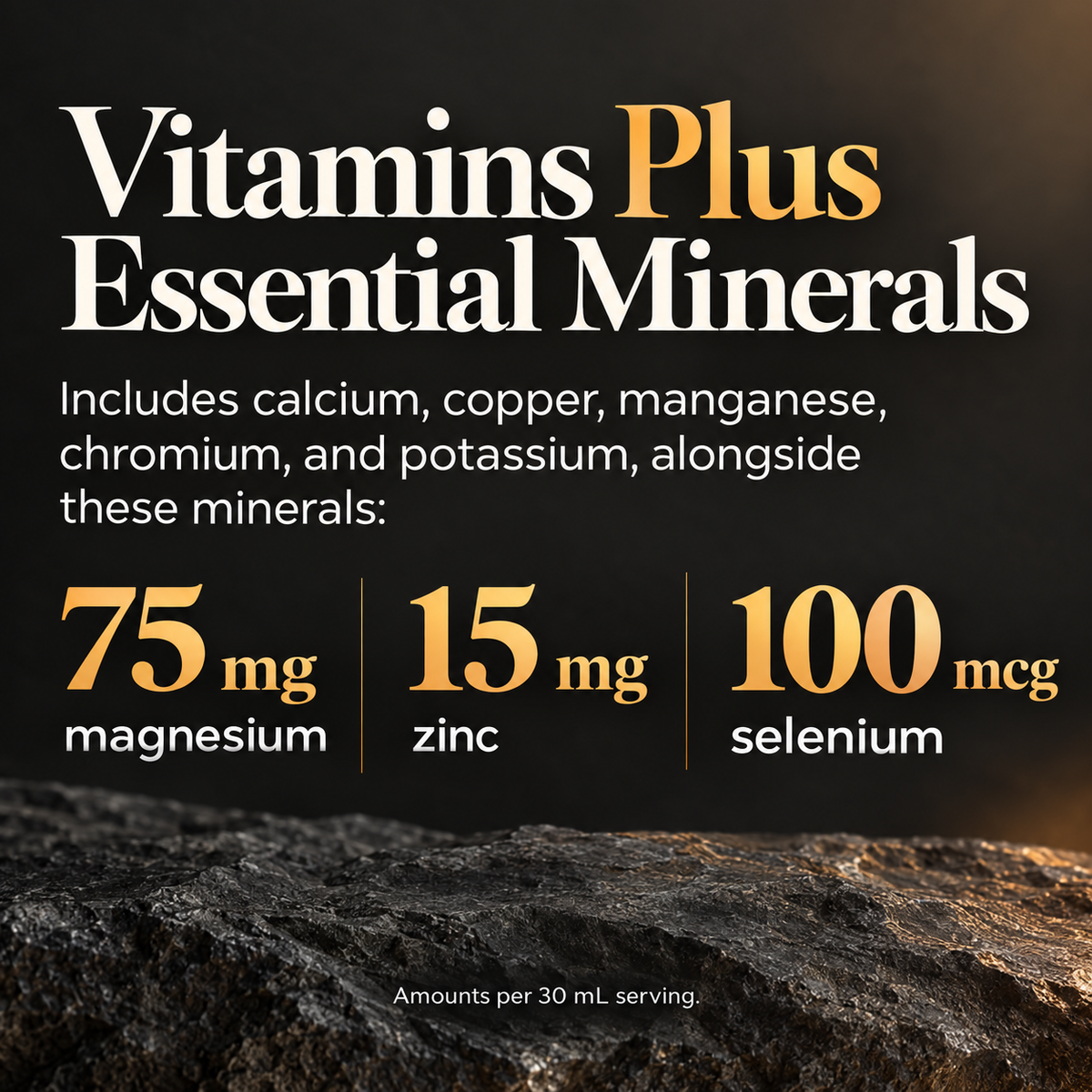 VM100 Liquid Multivitamin and Multimineral Daily Supplement - 100+ Nutrients with Vitamins, Minerals, Antioxidants, and Superfoods - 32 oz