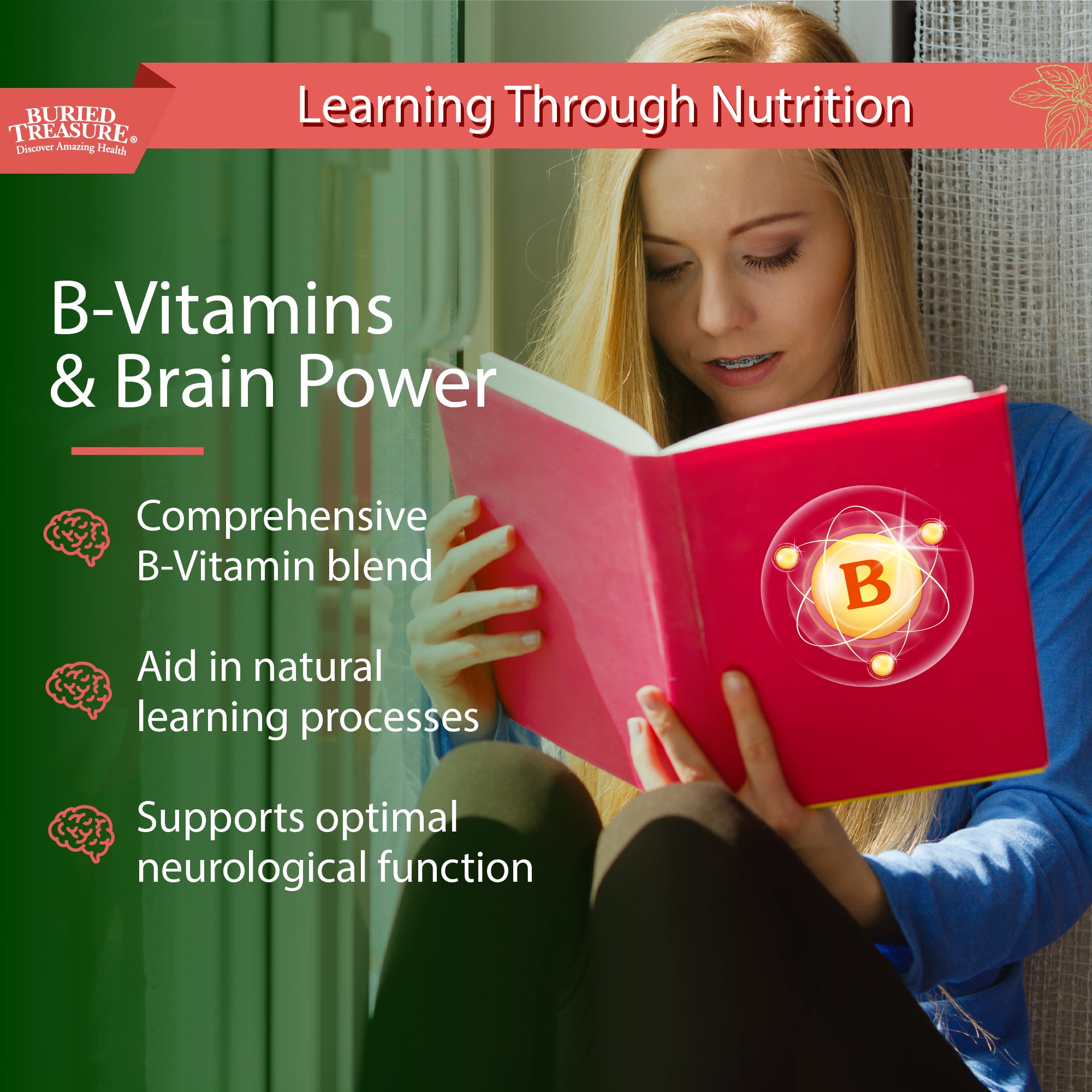 Added Attention – Liquid Supplement for Kids with DHA, B Vitamins & Phospholipids | Brain-Friendly Nutrients in a Natural Raspberry Flavor | 16 oz