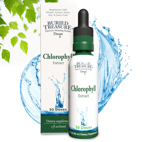 Buried Treasure Chlorophyll Drops, 2oz.