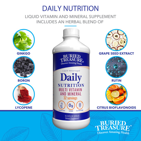 DAILY NUTRITION Daily Liquid Multi Vitamins and Minerals