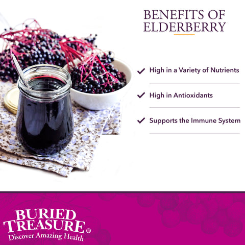 Elderberry ACF with 4,000 mg Elderberry Sambucus Whole Fruit Concentrate Plus- 32 servings