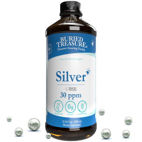 Buried Treasure Silver 30ppm, 16.54 fl oz, 96 servings