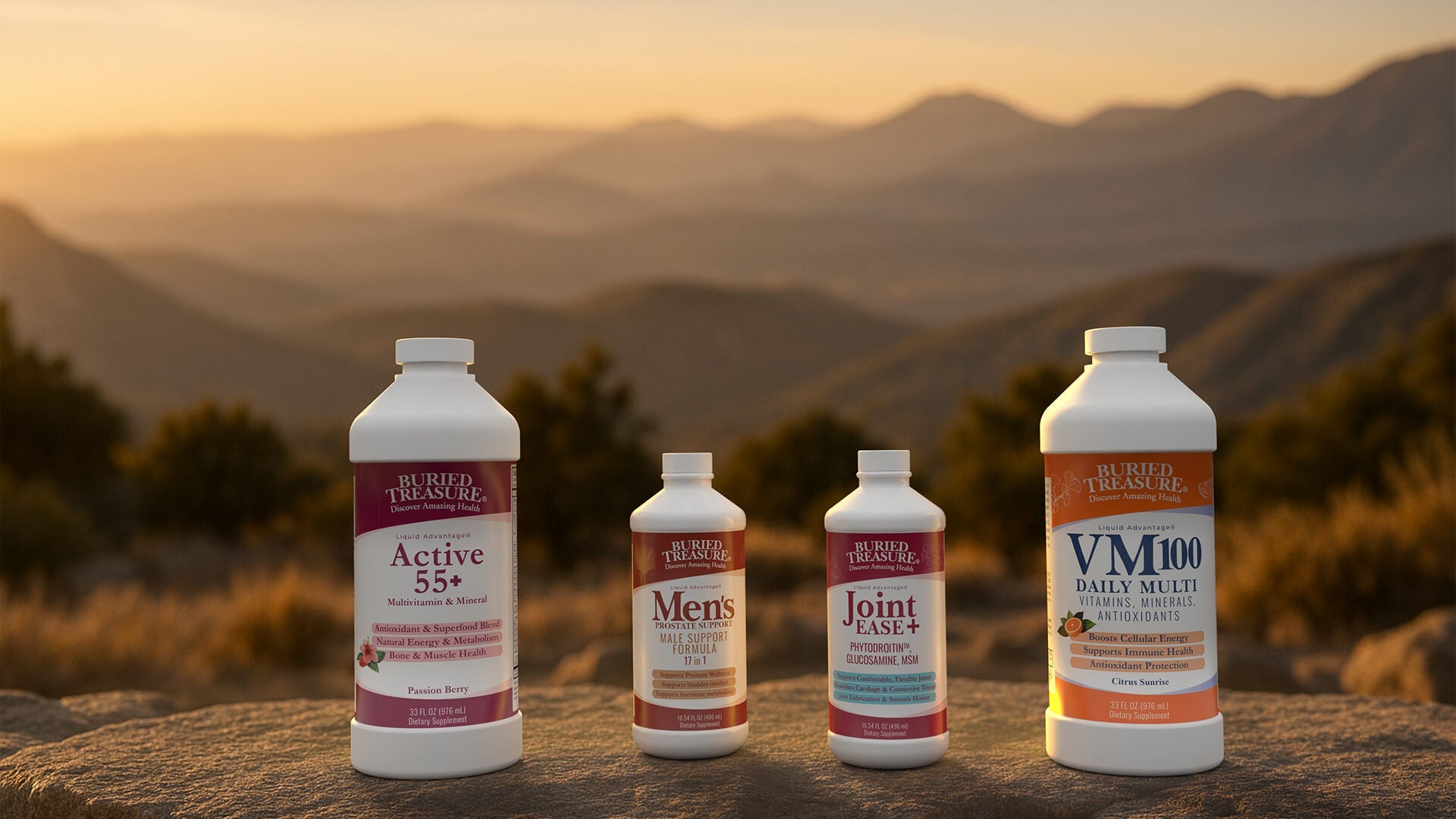 Buried Treasure Men’s Liquid Wellness – Vitality & Prostate Support