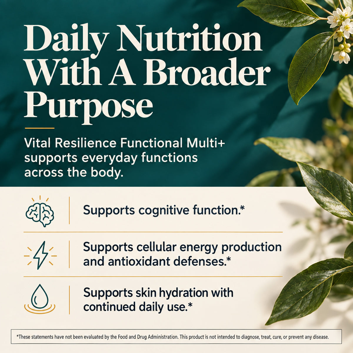 Buried Treasure Vital Resilience Liquid Functional MULTI+ Everyday-stress support*