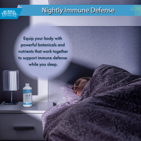 ACF PM – Dual-Action Nighttime Immune & Sleep Support