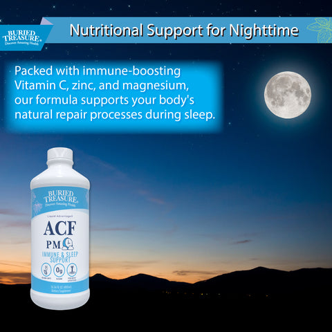 ACF PM – Dual-Action Nighttime Immune & Sleep Support