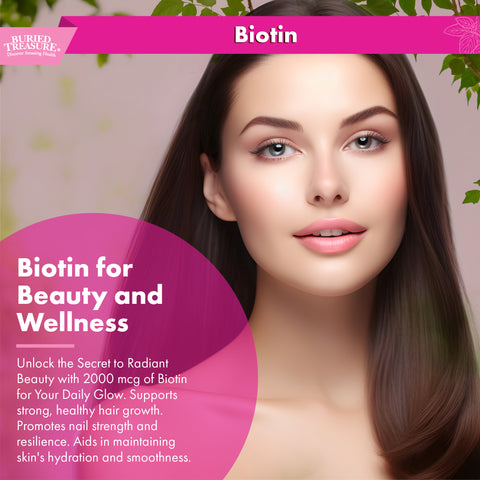 Biotin Drops Liquid Supplement, Supports Hair, Skin & Nails, 120 servings