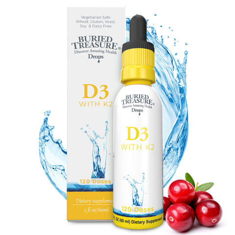 Liquid D3 with K2 - Daily Liquid D3 Supplement