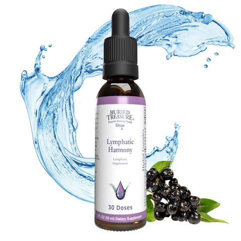 Lymphatic Harmony Drops - 2oz, 30 Servings, Supports Immune Health