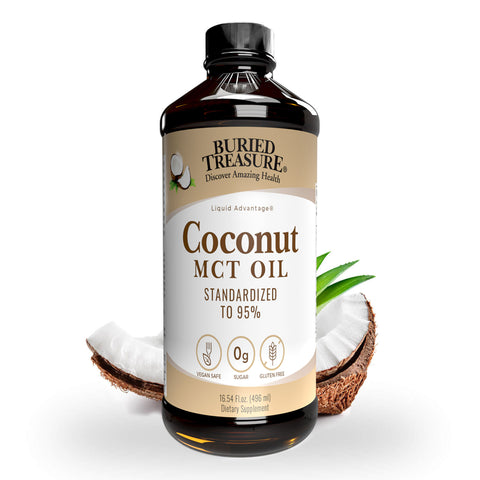 MCT Oil – Keto and Vegan MCTs C8, C10, C12 from Coconuts. Fatty Acid Brain & Body Fuel, Flavorless, Perfect in Coffee, Tea  & Protein Shakes 96 Servings