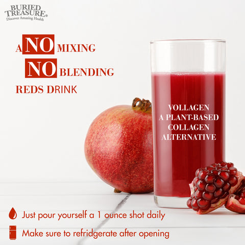 Red20 Fusion: Ultimate Vegan Collagen Reds Drink for Vitality