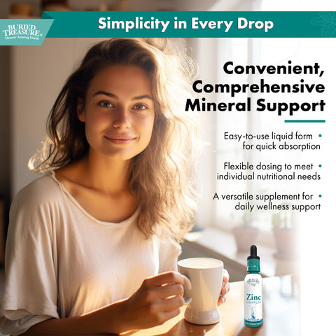 Zinc Complex Drops: Efficient and Bioavailable Zinc Supplement - 30 servings