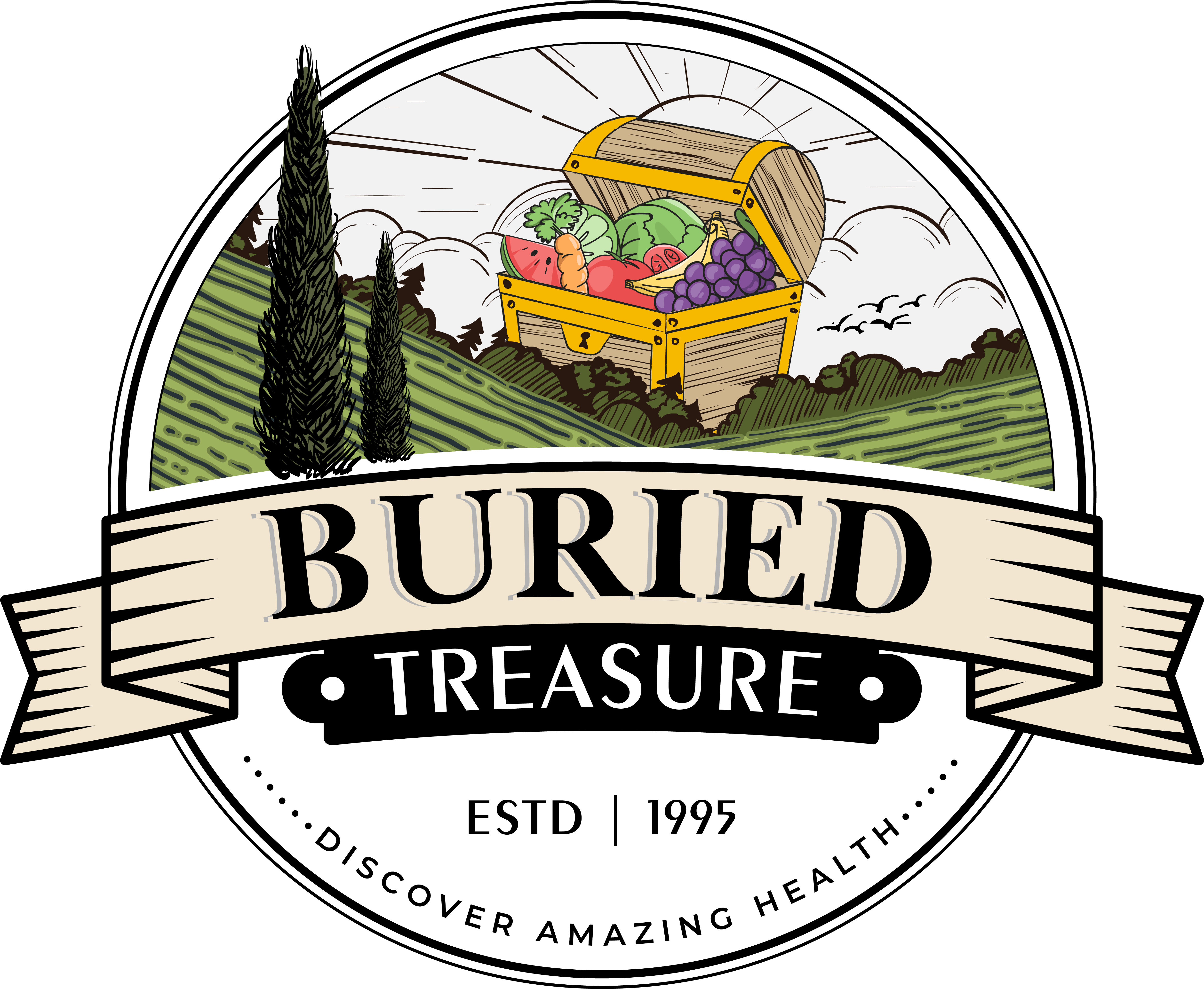 Buried Treasure about us video thumb nail with logo