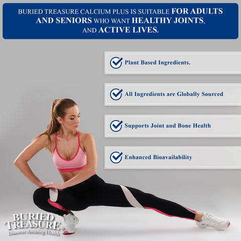 Calcium Plus Blueberry Liquid Supplement, Bone Health Support, 16 servings