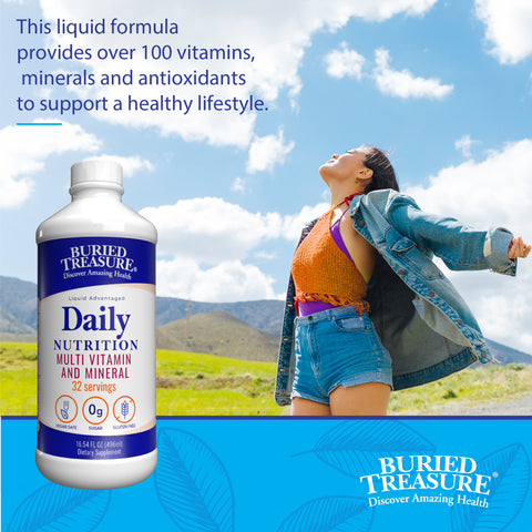 DAILY NUTRITION Daily Liquid Multi Vitamins and Minerals